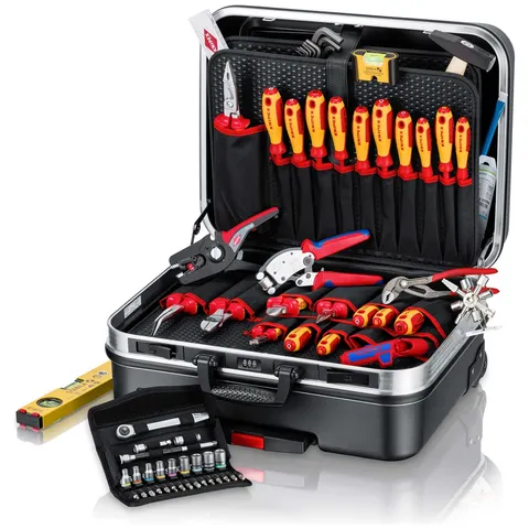 Knipex Werkzeugkoffer BIG Basic Move ElektroPlus 68-tlg. – Bild 2