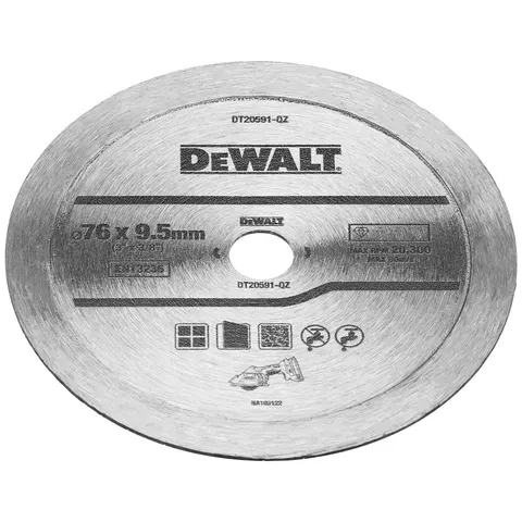 DeWalt Diamanttrennscheibe Fliesen 76 mm – Bild 3