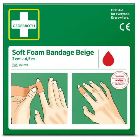CEDERROTH Schaumbandage 3 cm x 4,5 m – Bild 3