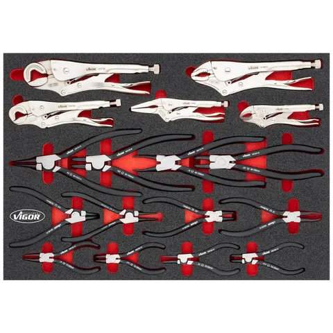 Vigor V6816N Zangen-Set 17teilig – Bild 2