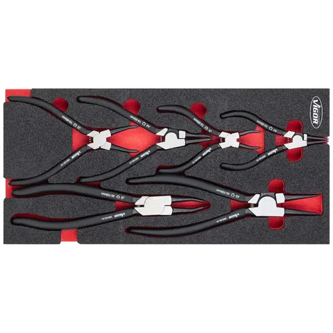 Vigor V4999N Zangen-Set 6teilig – Bild 2