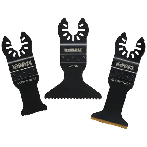 DeWalt Multi-Tool Sägeblatt Set 3-tlg. – Bild 2
