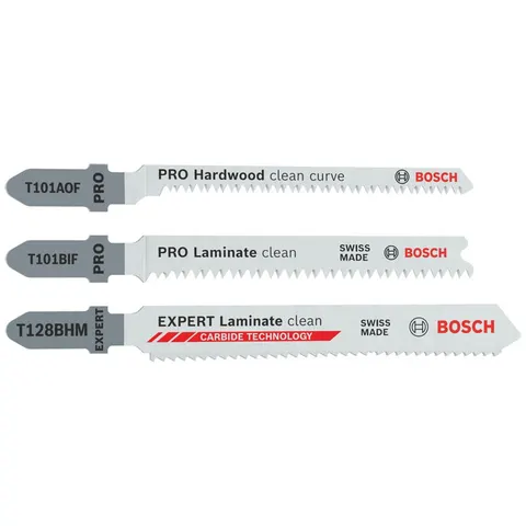 Bosch PRO Stichsägeblatt Laminate Set, 15-tlg. – Bild 2