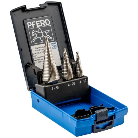 PFERD TOOLS Stufenbohrer-Set HSSE Co5 3-tlg. – Bild 2