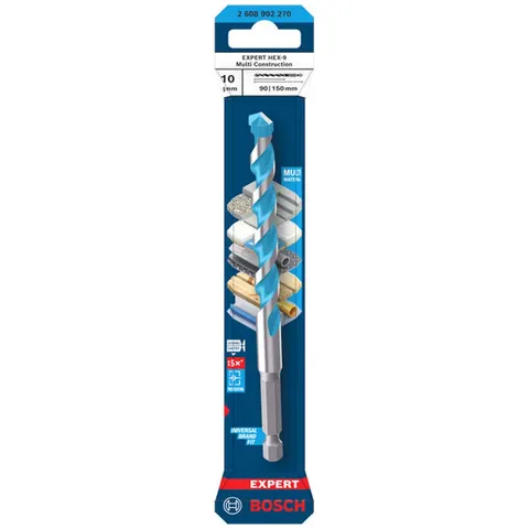 Bosch EXPERT Bohrer HEX-9 Multi Construction, 10 x 90 x 150 mm – Bild 2