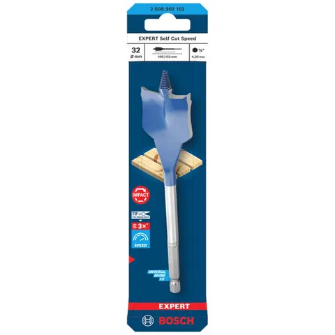 Bosch Accessories 2608902102 Flachfräsbohrer – Bild 2