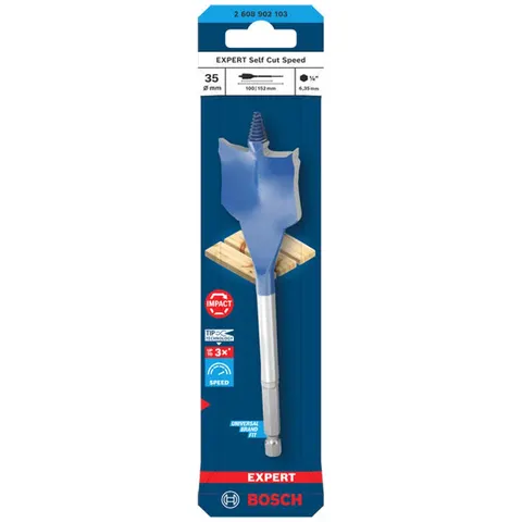 Bosch Accessories 2608902103 Flachfräsbohrer – Bild 2