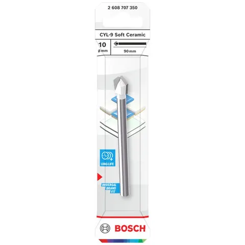 Bosch Ceramic Bohrer CYL-9 Soft, 10 x 90 mm – Bild 2