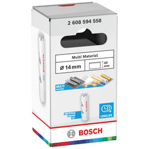 Bosch Lochsäge mit Gewinde Multi Material, 14 x 40 mm – Bild 2