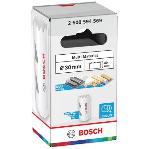 Bosch Lochsäge mit Gewinde Multi Material, 30 x 40 mm – Bild 2