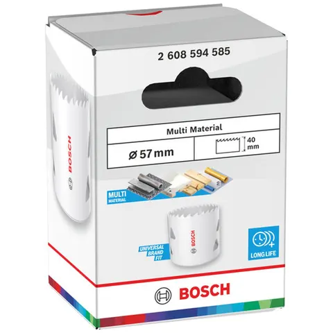 Bosch Lochsäge mit Gewinde Multi Material, 57 x 40 mm – Bild 2
