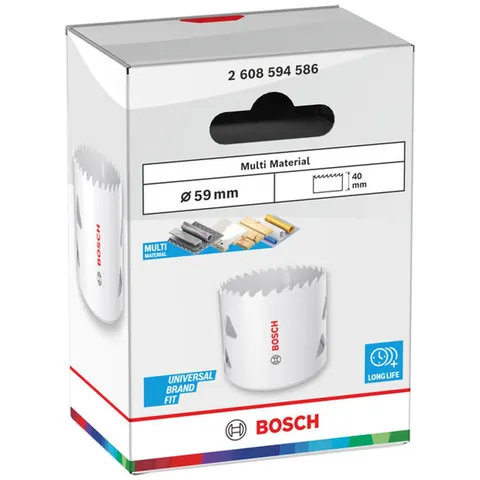 Bosch Lochsäge mit Gewinde Multi Material, 59 x 40 mm – Bild 3
