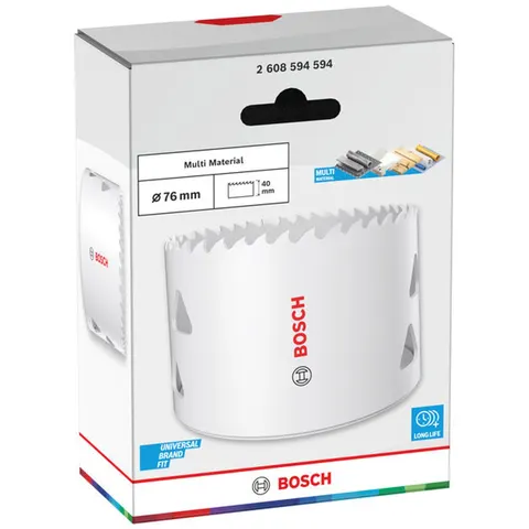 Bosch Lochsäge mit Gewinde Multi Material, 76 x 40 mm – Bild 3