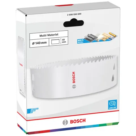 Bosch Lochsäge mit Gewinde Multi Material, 140 x 40 mm – Bild 2
