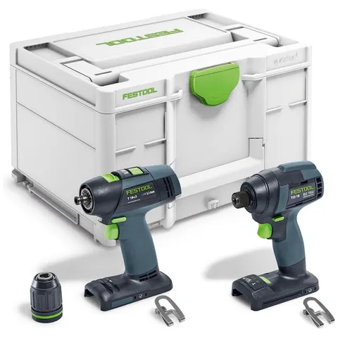 Festool TID 18 Basic-Set T18 578813 Schrauber- und Bohrer-Set – Bild 2