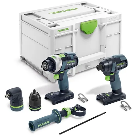 Festool TID 18 Basic-Set TPC 18/4 578833 Schrauber- und Bohrer-Set – Bild 2