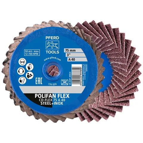 PFERD Schleifscheibe COMBIDISC CD-FLEX 75 A 60 (42719805) – Bild 2