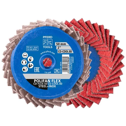 PFERD Schleifscheibe COMBIDISC CD-FLEX 50 CO-COOL 80 (42719818) – Bild 2