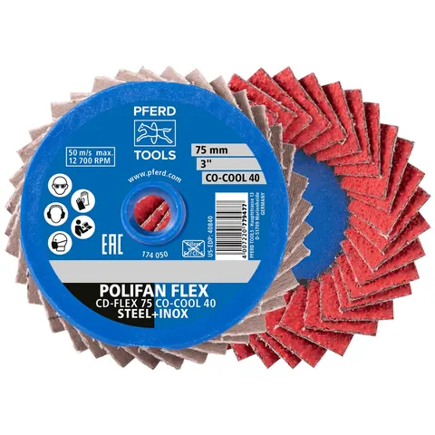 PFERD Schleifscheibe COMBIDISC CDR-FLEX 75 CO-COOL 60 (42719829) – Bild 2
