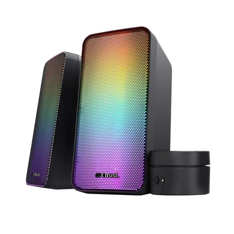 GXTrust 611 Wezz Illuminated 2.0 RGB Speaker Set – image 2