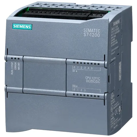 Siemens S7-1200 CPU 1211C Compact PLC Controller - 6ES72111AE400XB0 – image 2
