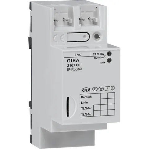 Gira IP-Router KNX/EIB REG 216700) – Bild 3