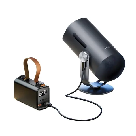 Freedo Portable Smart Projector + PowerBank Bundle Beamer – Bild 3