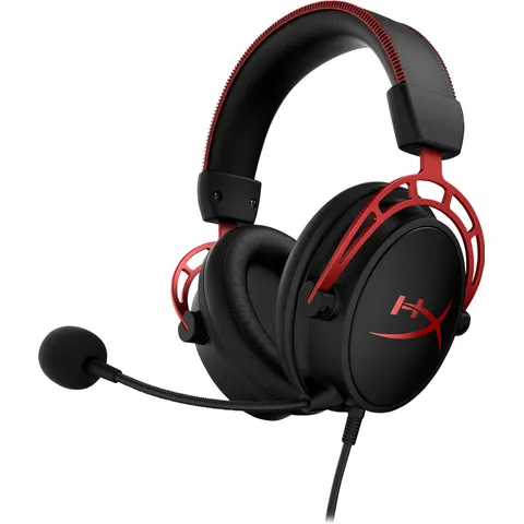 HyperX Cloud Alpha - Gaming Headset (Black-Red) (HX-HSCA-RD/EM) – Bild 2