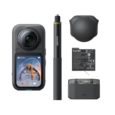 X6 Essential Bundle Midnight Black Action Kamera – Bild 2