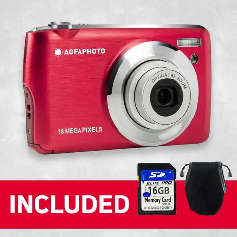 Kompaktkamera DC8200 rot – Bild 2