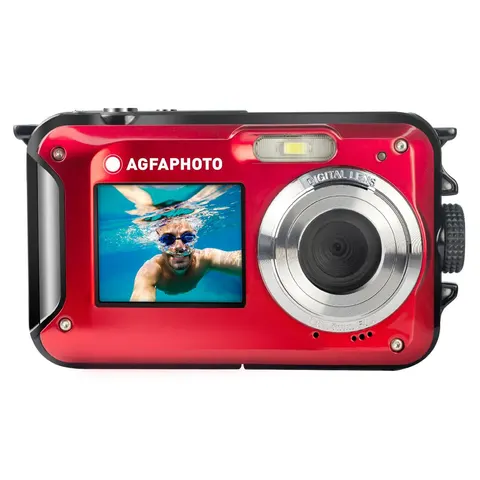 Kompaktkamera Realishot WP8000 rot – Bild 2