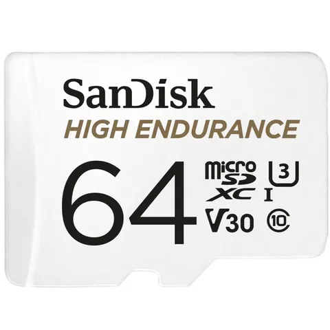 SD MicroSD Card 64GB SanDisk High Endurance SDXC – Bild 2