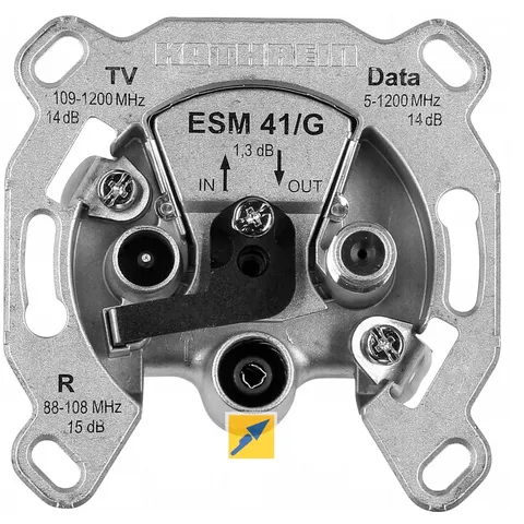 ESM 41/G Modem-Durchschleifdose – Bild 2