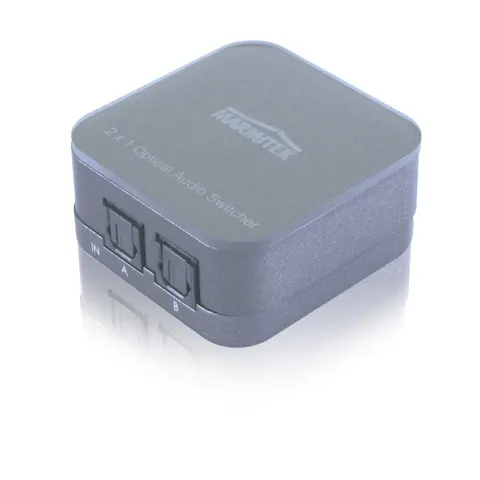 Marmitek TS 21 2 Port Toslink-Switch – Bild 2