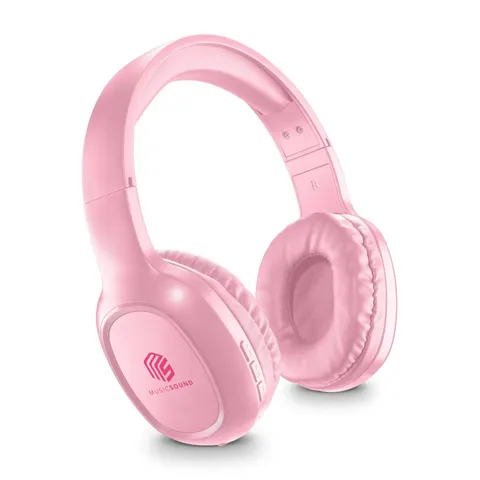 Music & Sound Bluetooth Headphone BASIC Pink (60616) Over-Ear Kopfhörer – Bild 2
