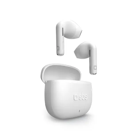 Semi-in-Ear-Ohrhörer TWS, Weiß – Bild 2