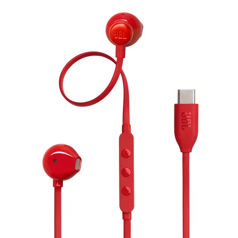 In-Ear Kopfhörer TUNE 305C USB-C rot – Bild 2