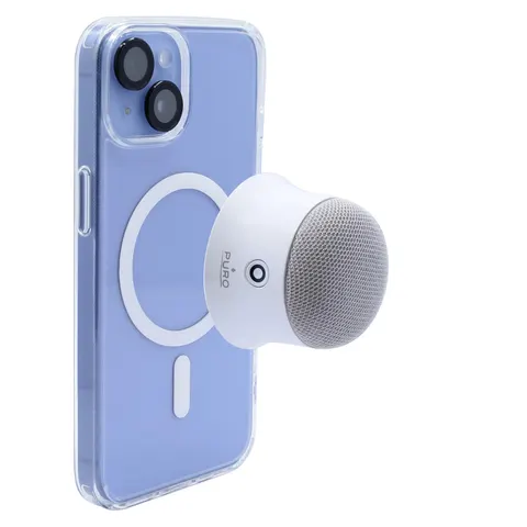 Compact Mag Go Speaker Compatible with MagSafe, weiß – Bild 2