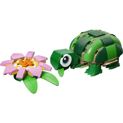 Schildkröte mit Seerose Lego-Set – Bild 4