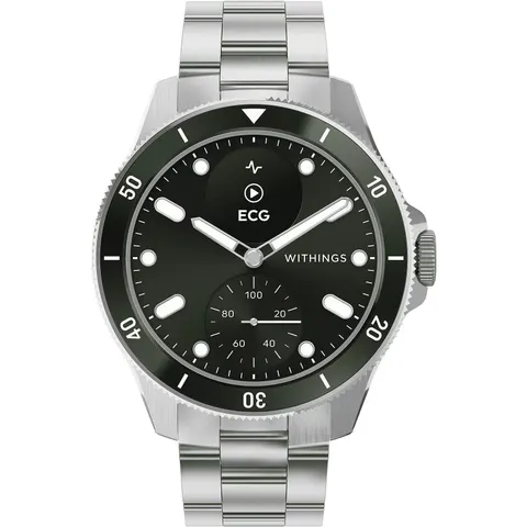 ScanWatch Nova 42mm Grün/Silber Smartwatch – Bild 2