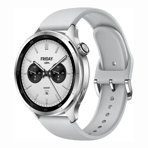 Watch S4, Silber Smartwatch – Bild 2