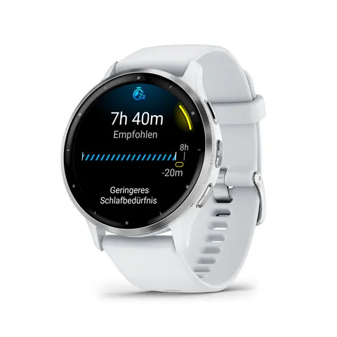 VENU 3 Steinweiss/Silber Smartwatch – Bild 3