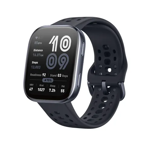 BIP 6, HYROX-Modus, Schwarz Smartwatch – Bild 3