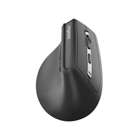 Rapoo EV310M Ergonomische kabellose Maus – Schwarz – Bild 2