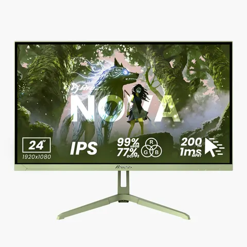 Arozzi TFT Nova 24" IPS 200Hz waldgrün – Bild 2