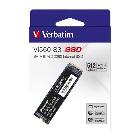 VERBATIM M.2 SSD Vi560, 512 GB – Bild 4