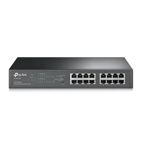 TP-LINK TL-SG1016PE – Schwarz – Bild 2