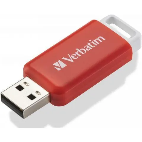 Verbatim DataBar USB-Stick 16 GB USB Typ-A 2.0 Rot – Bild 2