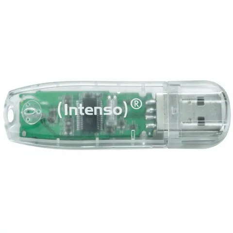 Intenso Rainbow Line 32GB - Transparent – Bild 3