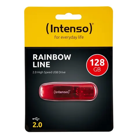 Intenso Rainbow Line 128GB - Rot – Bild 2
